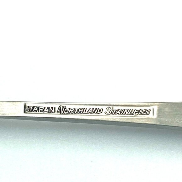 Vtg Northland Stainless Japan Cocktail Forks Seafood Appetizers 6” Set of 8 - Picture 4 of 4